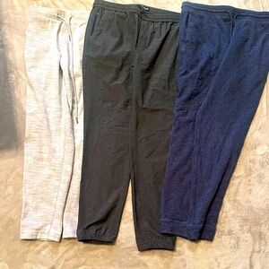 Bundle of 3 Men’s Express Joggers/ Casual Pants S / M